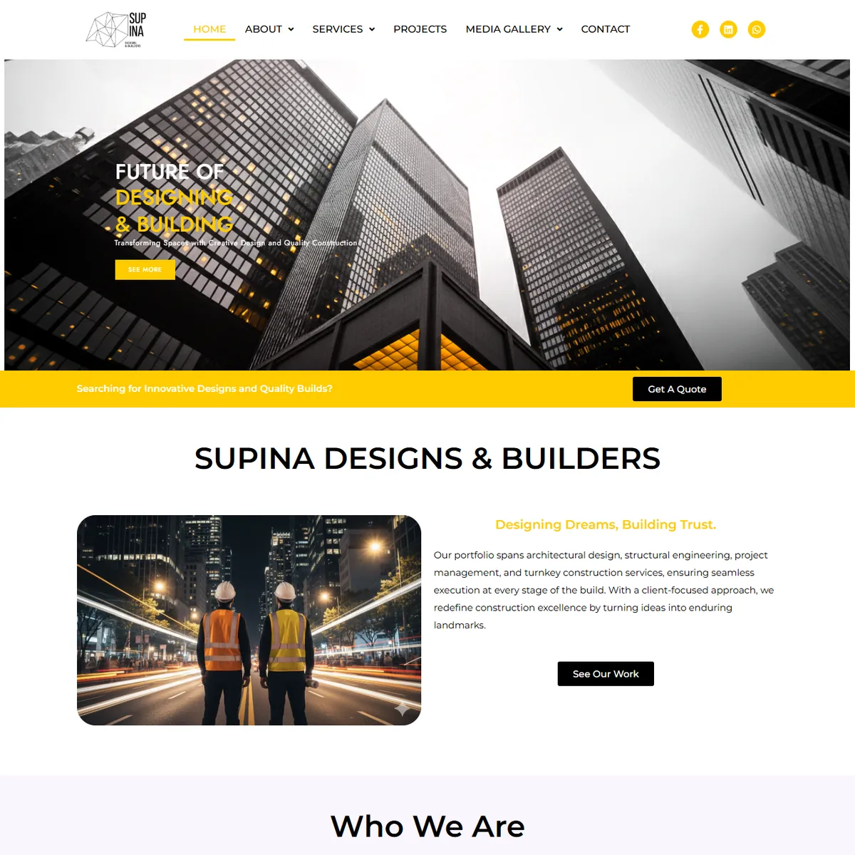 Supinaco Website